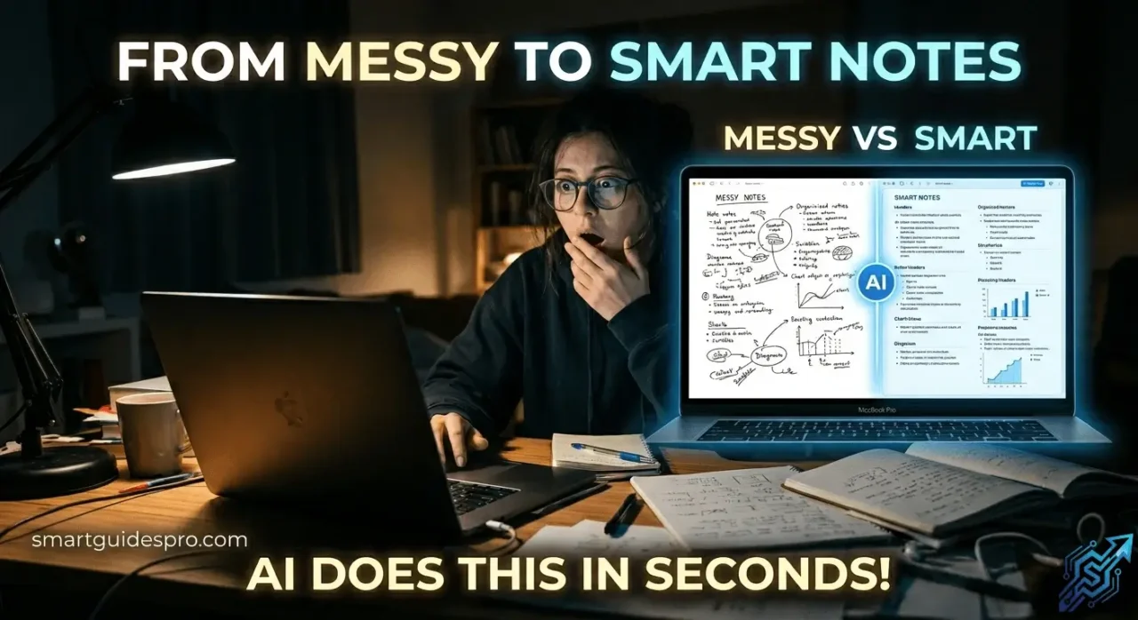 ai summarizer tools turning messy notes into clean structured notes