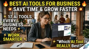 Best AI tools for small business owners and beginners for productivity, automation, workflow management, and business growth